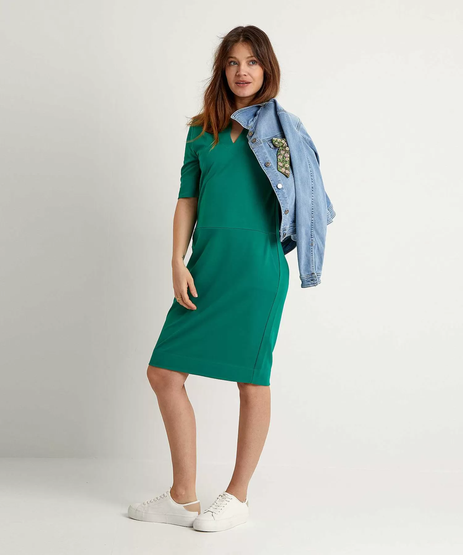 KYRA Vestido Punto Milano Dorine Cheap