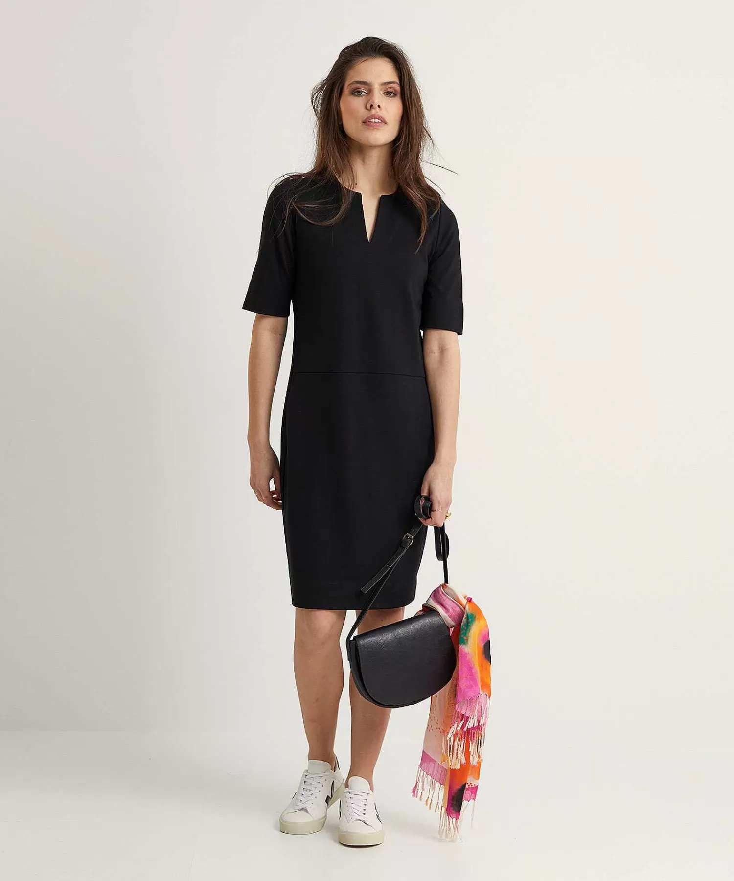KYRA Vestido Punto Milano Dorine Shop
