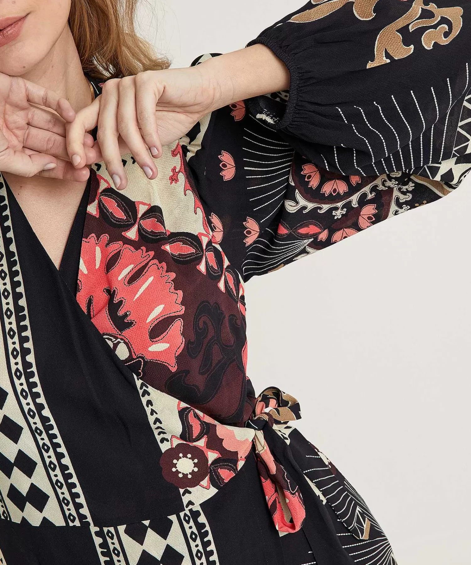 Summum Vestido Largo Cruzado Sale