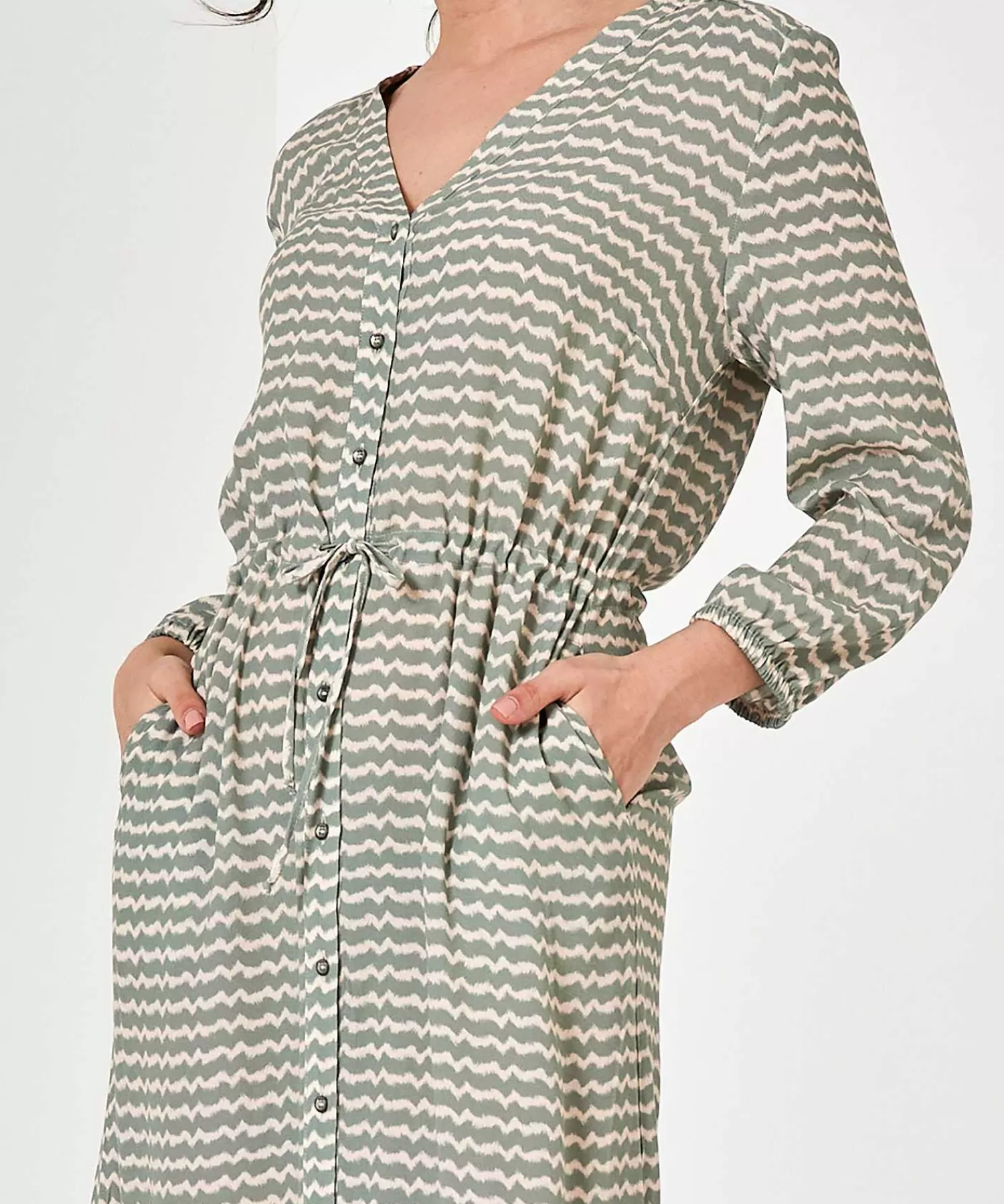 Moscow Vestido Moscu Ganador Estampado Zigzag Online