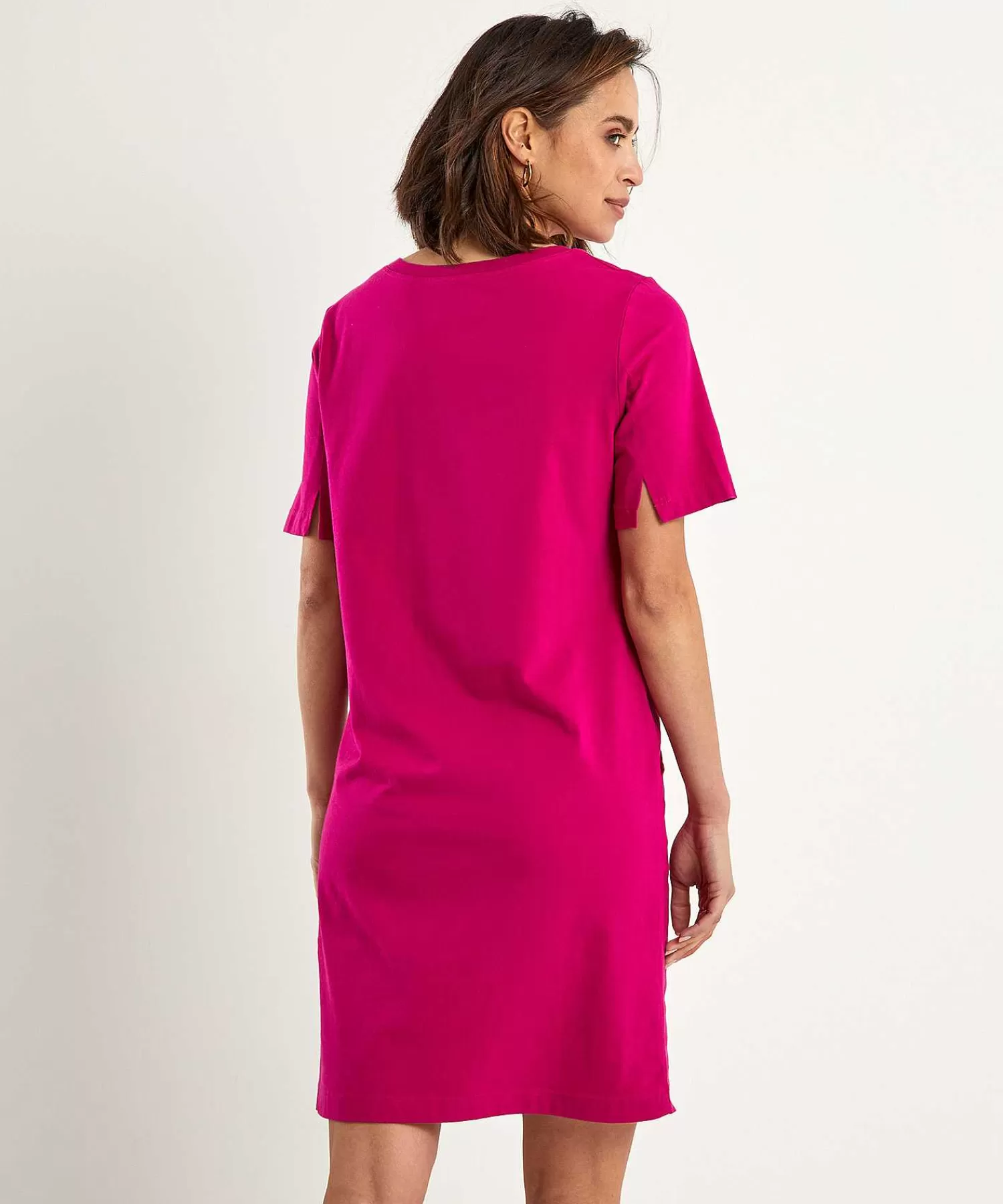 OUI Vestido Mezcla De Lino Store
