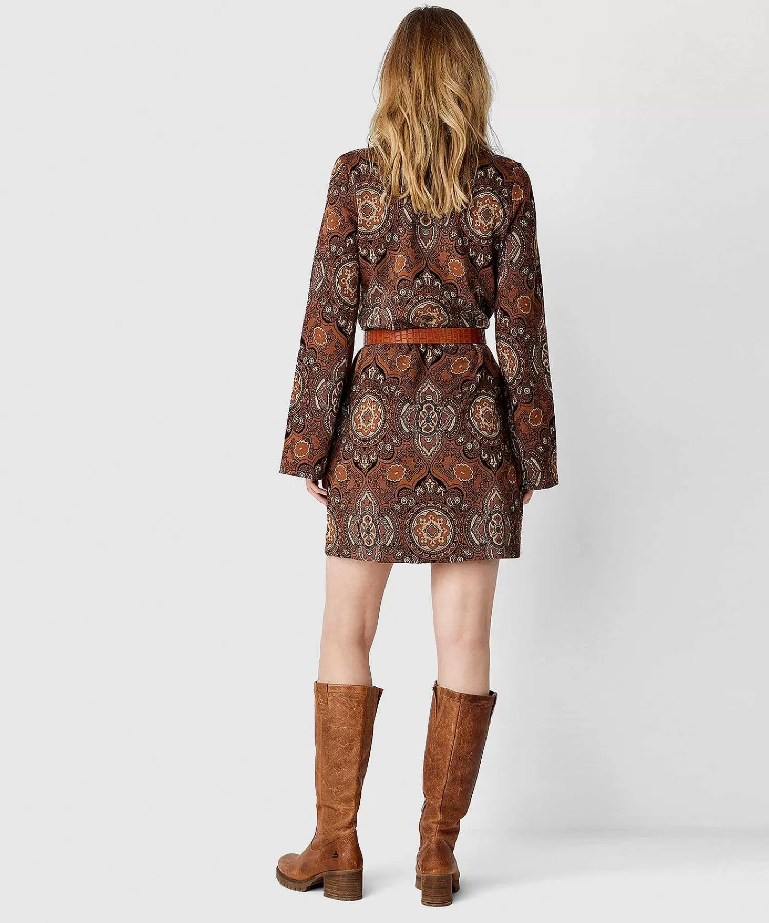 Summum Vestido Tunica Paisley Jacquard Flash Sale