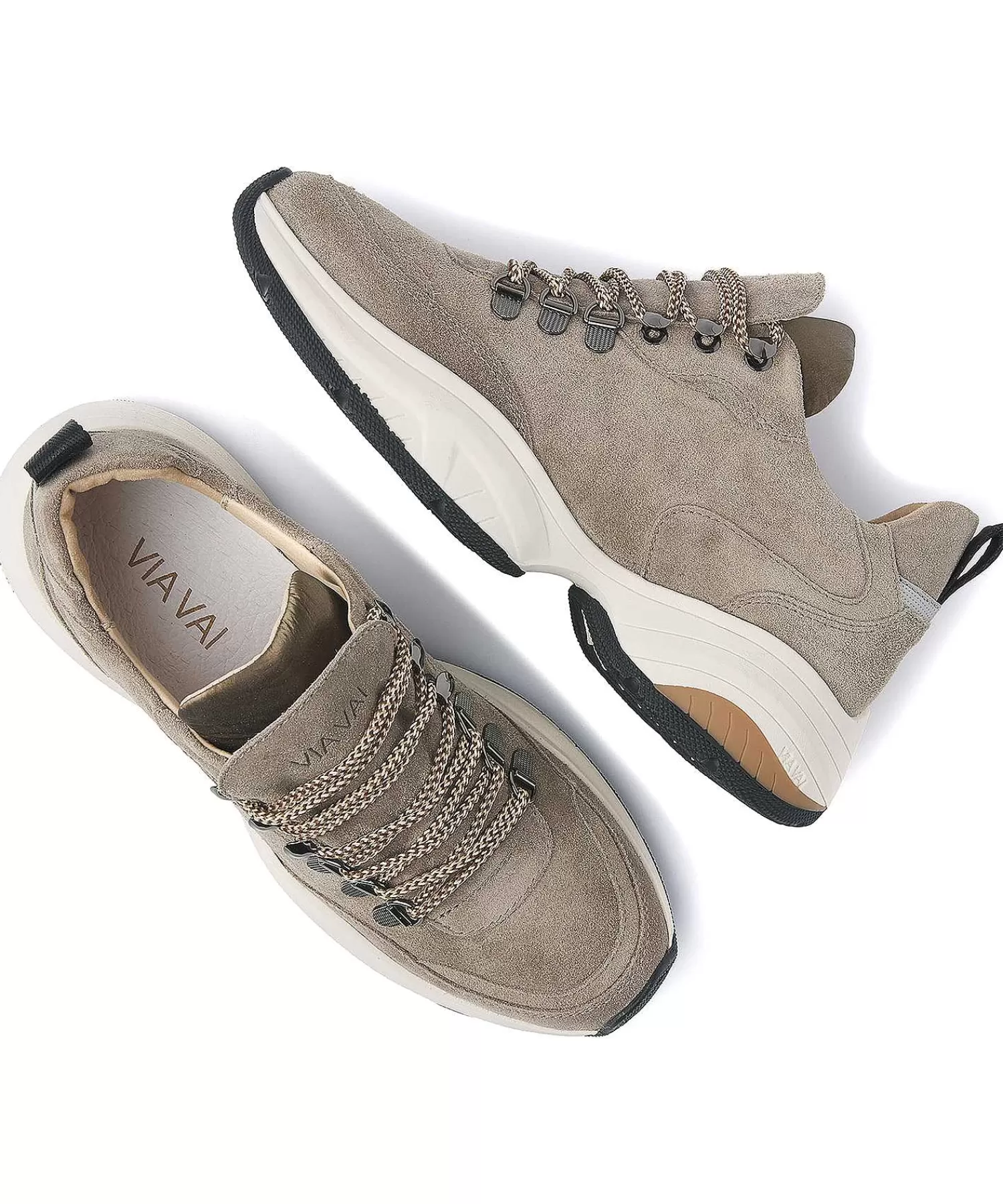 VIA VAI Zapatilla De Ante Pepper Clay Fashion