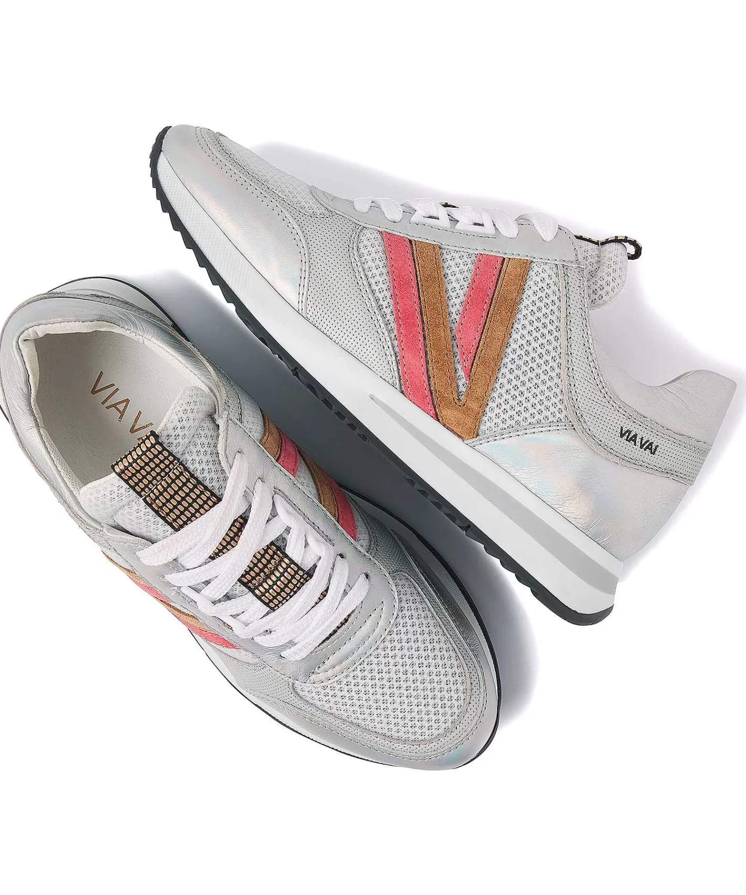 VIA VAI Zapatilla Metalica Nora Vibe Best Sale